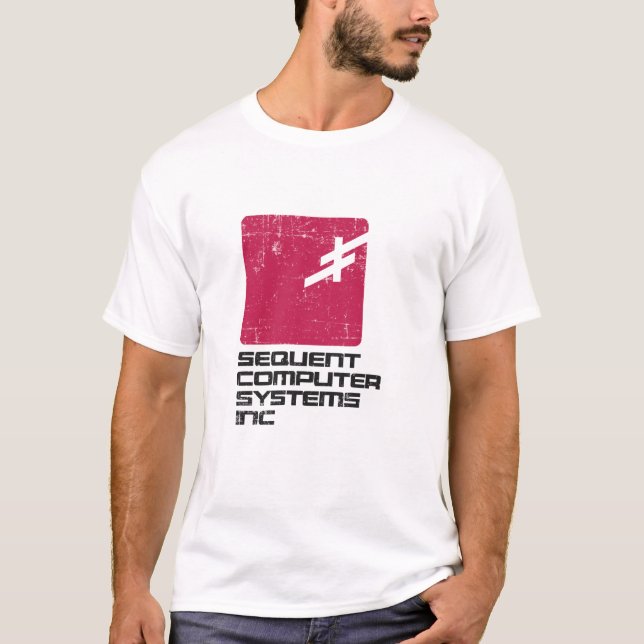 T-shirt Systèmes informatiques Sequent (Devant)