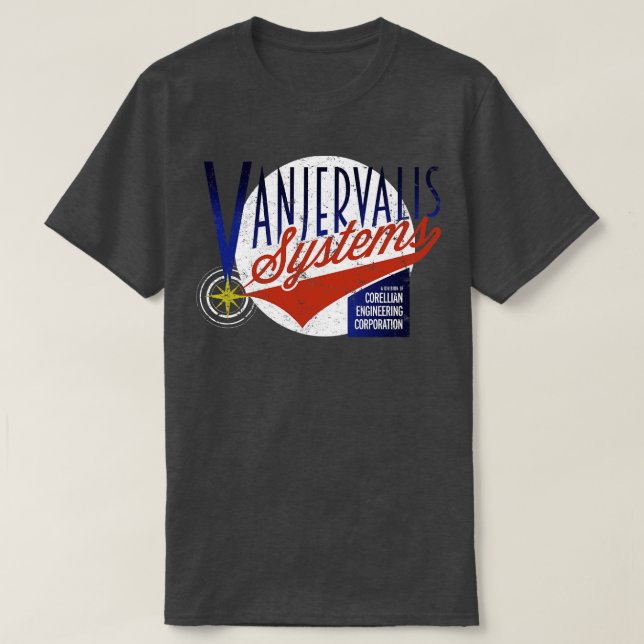 T-shirt Systèmes Vanjervalis (Design devant)