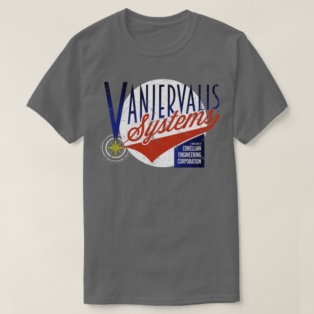 T-shirt Systèmes Vanjervalis (Design devant)