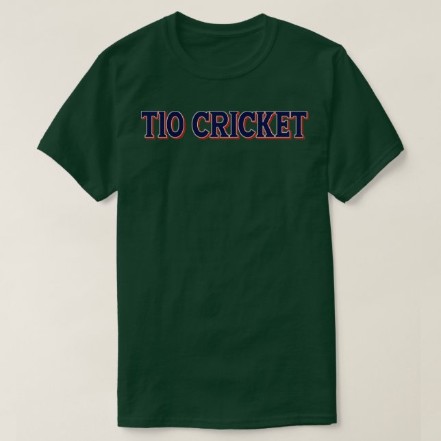 T-shirt T10 cricket2 (Design devant)