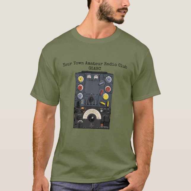 T-shirt T1154 R1155 Lancaster Bomber 2ÈME GUERRE MONDIALE (Devant)