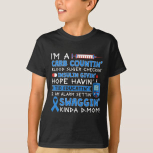 T-shirt T1D Diabète Type 1 Diabète Awareness Men Women K