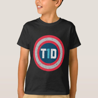 T-shirt T1d Diabétique Type 1 Sensibilisation au diabète H