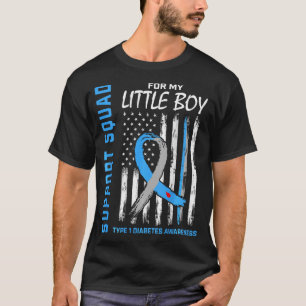 T-shirt T1D Petit garçon Fils Type 1 Indicateur de sensibi
