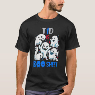 T-shirt T1D Type 1 Diabète est Boite Feuille Drôle Hallowe