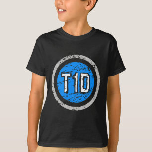 T-shirt T1d Type 1 Superhero Emblème de sensibilisation au