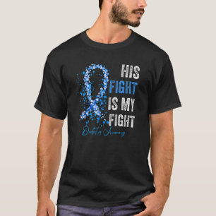 T-shirt T1D Vêtements Son combat est mon combat Type 1 Dia