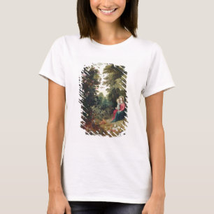 T-shirt T32789 Madonna et l'enfant dans un paysage