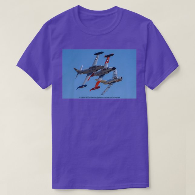 T-shirt T33 et MiG15 (Design devant)