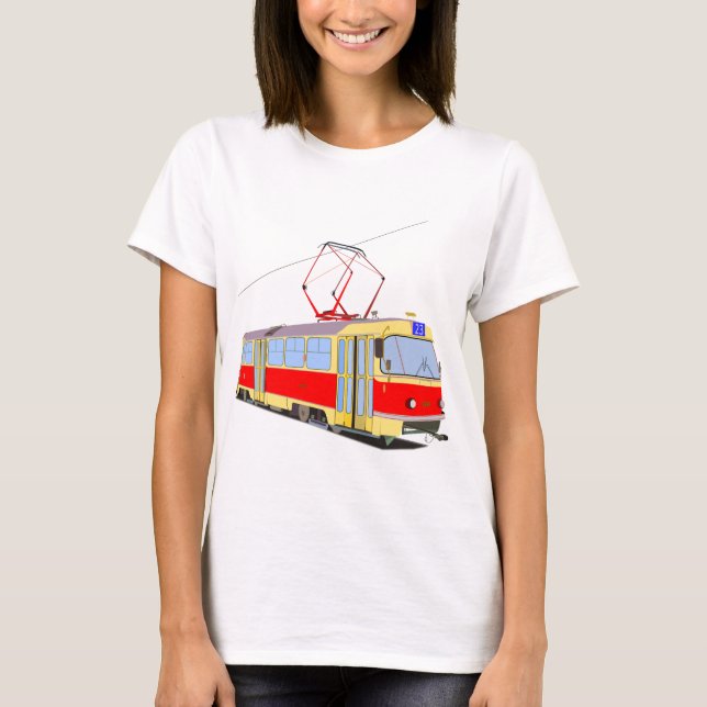 T-shirt T3 de tram (Devant)