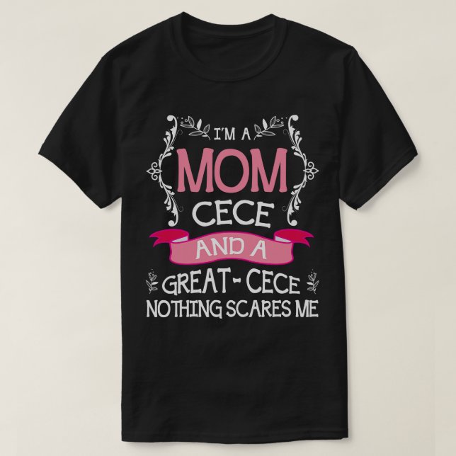 T-shirt T9Tee Joyeux Mère Day Cece (Design devant)