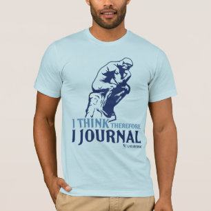 T-shirt T adapté des hommes (je pense, par conséquent