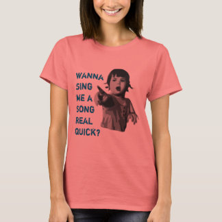 T-shirt T-Ava à anneau féminin