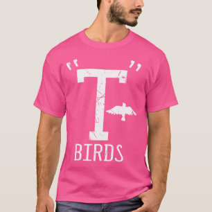 T-shirt T-Birds 50S 60S Cosplay Oiseau Animal Coloré