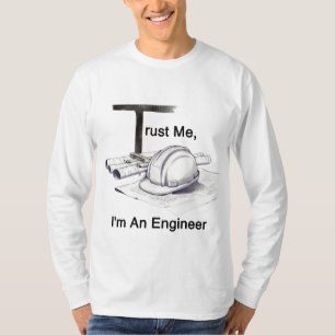 T-Shirt T-Carré 'Faites-moi confiance, je suis ing