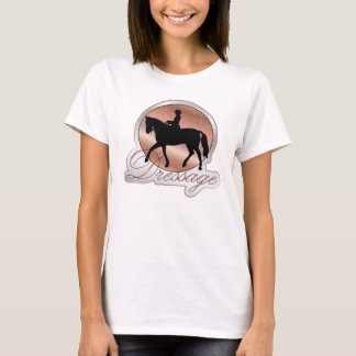 T-shirt T-Chemise À Roulement Dressage