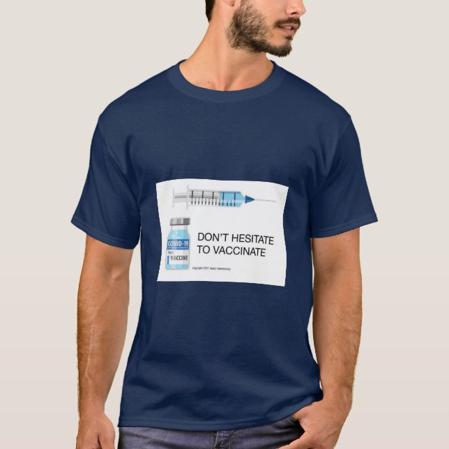 T-shirt T - Chemise avec message vidéo (Devant)