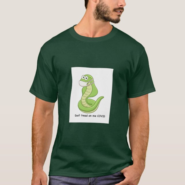 T-shirt T - Chemise avec message vidéo (Devant)