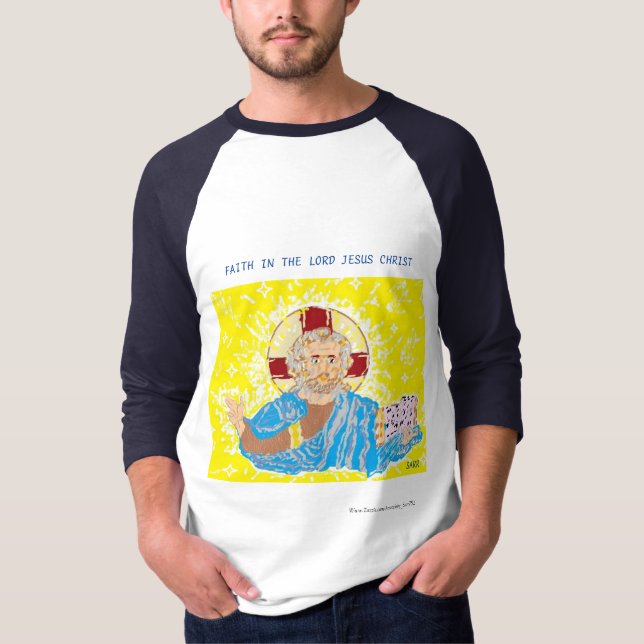 T-shirt T-Chemise - Foi dans le Seigneur Jésus-Christ (Devant)