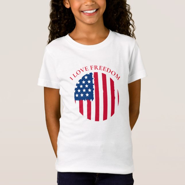 T-Shirt T-Chemise-Patriotique (Devant)