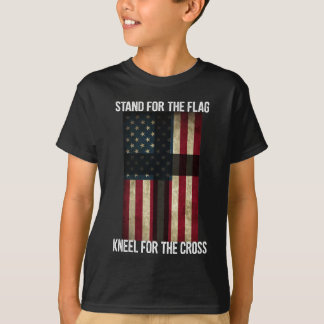 T-shirt T chrétien patriotique de Dieu des Etats-Unis de