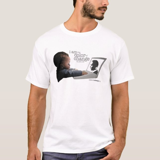 T-shirt T de base des hommes (Devant)