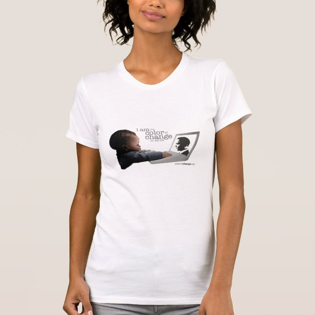 T-shirt T des femmes de base (Devant)