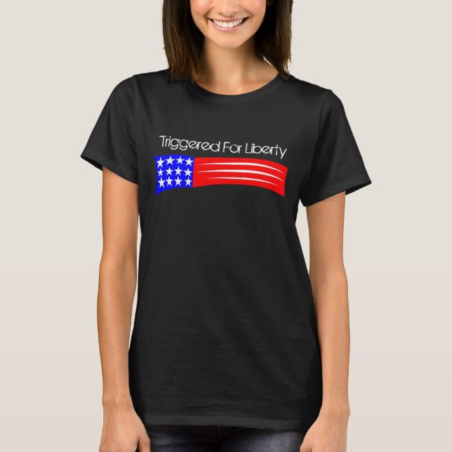 T-shirt T des femmes déclenchées (Devant)