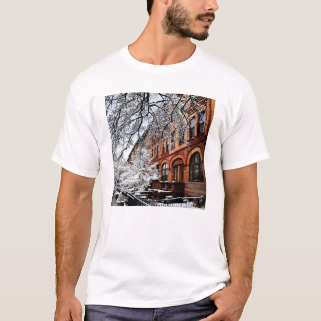 T-shirt T des hommes de Bedford (Devant)