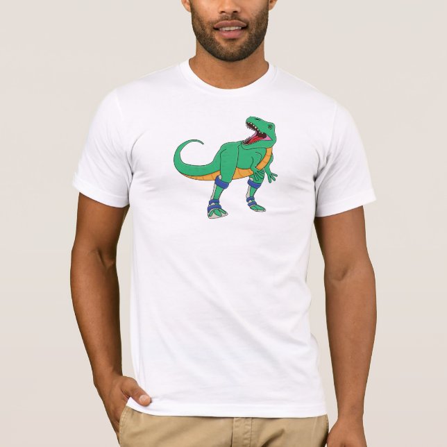T-shirt T des hommes de Dino AFO (Devant)