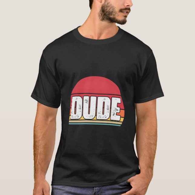 T-shirt T dit mec S (Devant)