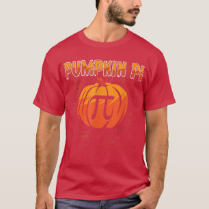 T-shirt T drôle d'Halloween de Thanksgiving Pumpkin Pi Pun