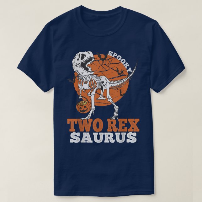 T-shirt T éffrayant Rex Saurus Dinosaur Skeleton T rex Pum (Design devant)
