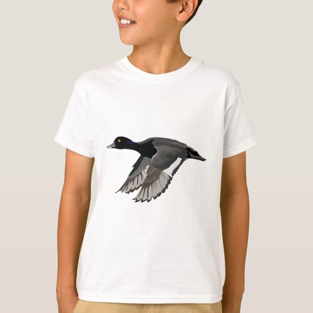 T-shirt T est pour canard touffu (Devant)