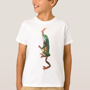 T-shirt T est pour la grenouille à pattes de tigre