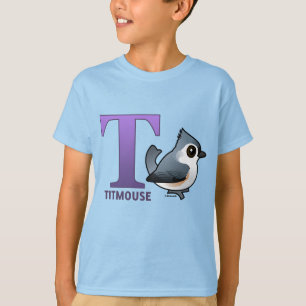 T-shirt T est pour Titsouris
