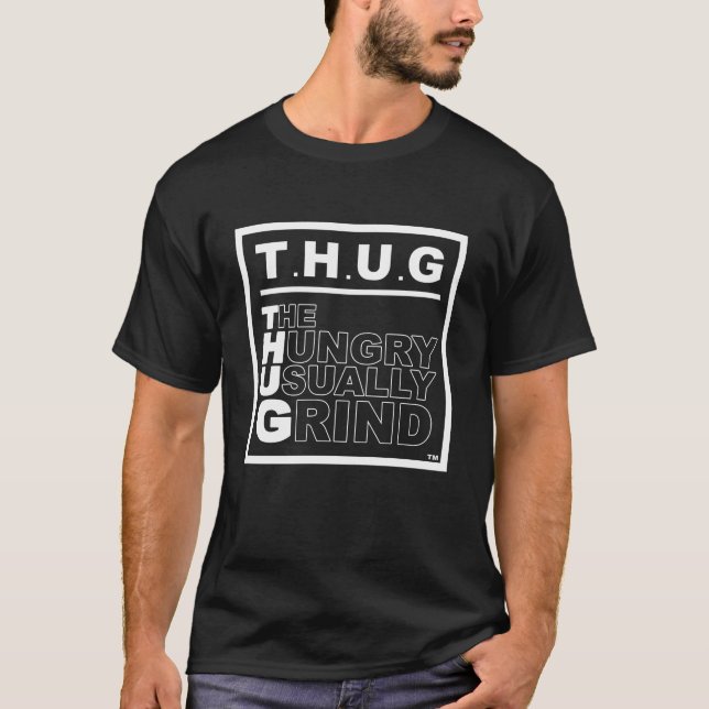 T-shirt T.H.U.G. Défini (Devant)