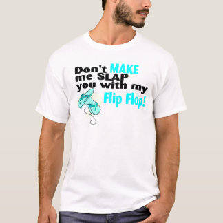 T-shirt T ne m'incitent pas à vous gifler avec ma bascule