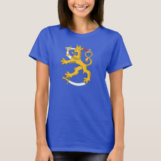 T-shirt T-paita de suomileijona de Haavoittunut