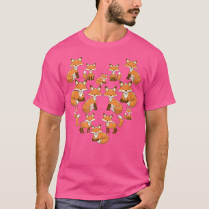 T-shirt T Pour Femmes Filles Cadeaux Coeur Enfants Poses m