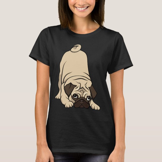 T-shirt T Pug 262 (Devant)