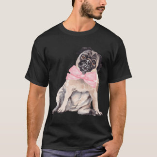 T-shirt T Pug Coquette