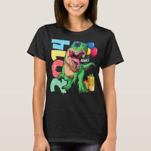 T-shirt T Rex 8e anniversaire garçon fille 8 ans 2014 Dino
