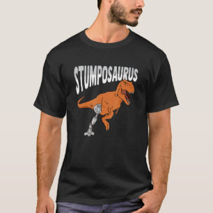 T-shirt T Rex amputé Blague Jambe Prothétique Dinosaure po