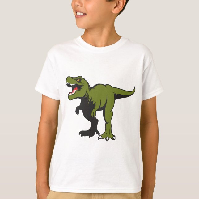 T-shirt T-Rex Articles personnalisés (Devant)