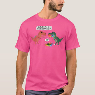 T-shirt T-Rex Ate Dernier Unicorn Rainbow Dinosaur Dino Co