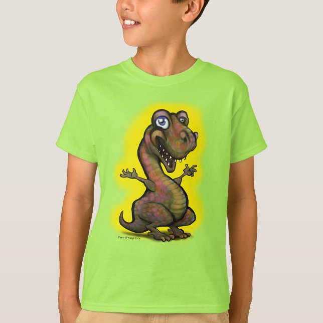 T-shirt T-Rex bébé (Devant)
