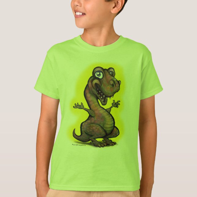 T-shirt T-Rex bébé (Devant)