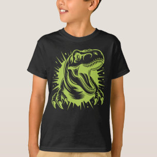 T-shirt T-Rex Casse Tout Pour les Enfants