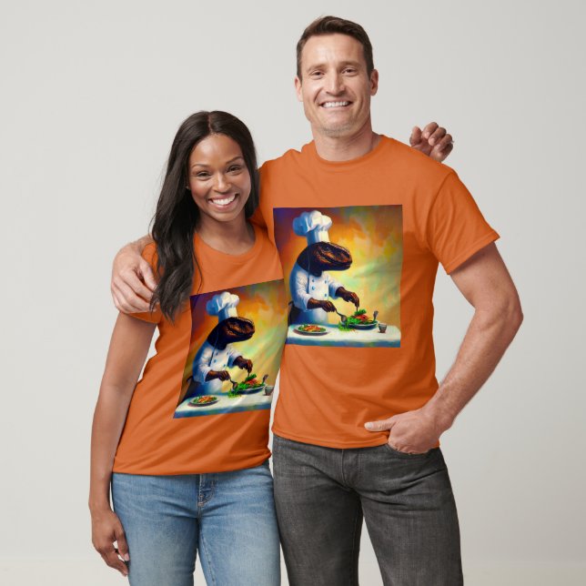 T-shirt T Rex Chef (Unisexe)